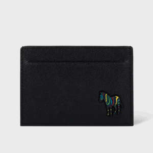 <b>PAUL SMITH</b> Portacarte in pelle colore NERO