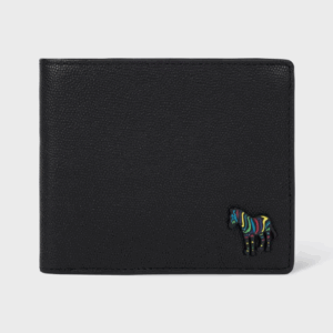 <b>PAUL SMITH</b> Portafoglio in pelle colore NERO