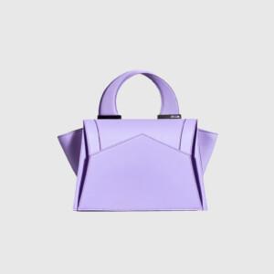 <b>DEL CORE</b> Borsa "rachel" con manico colore LILLA