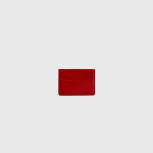 <b>DEL CORE</b> Portacarte in pelle colore ROSSO