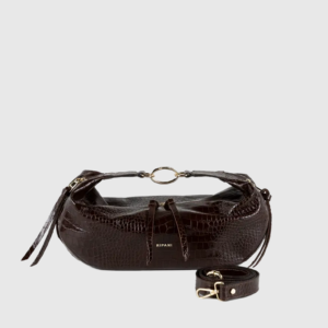 <b>RIPANI</b> Borsa "Gertrude" a mano colore MORO