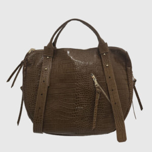 <b>RIPANI</b> Borsa "Gertrude" a mano colore CUOIO