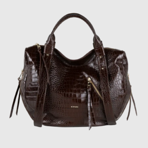 <b>RIPANI</b> Borsa "Gertrude" a mano colore MORO