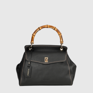 <b>VISONA'</b> Borsa a mano con tracolla colore NERO