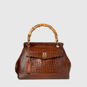<b>VISONA'</b> Borsa a mano con tracolla colore BRANDY