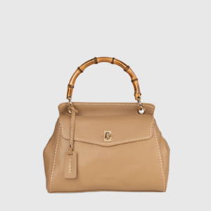<b>VISONA'</b> Borsa a mano con tracolla colore TERRA